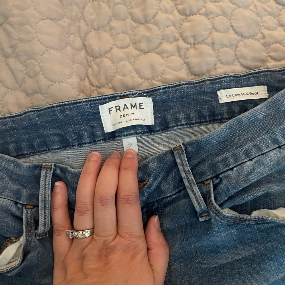 Frame Denim Women's Light Blue Boot Cut Jeans